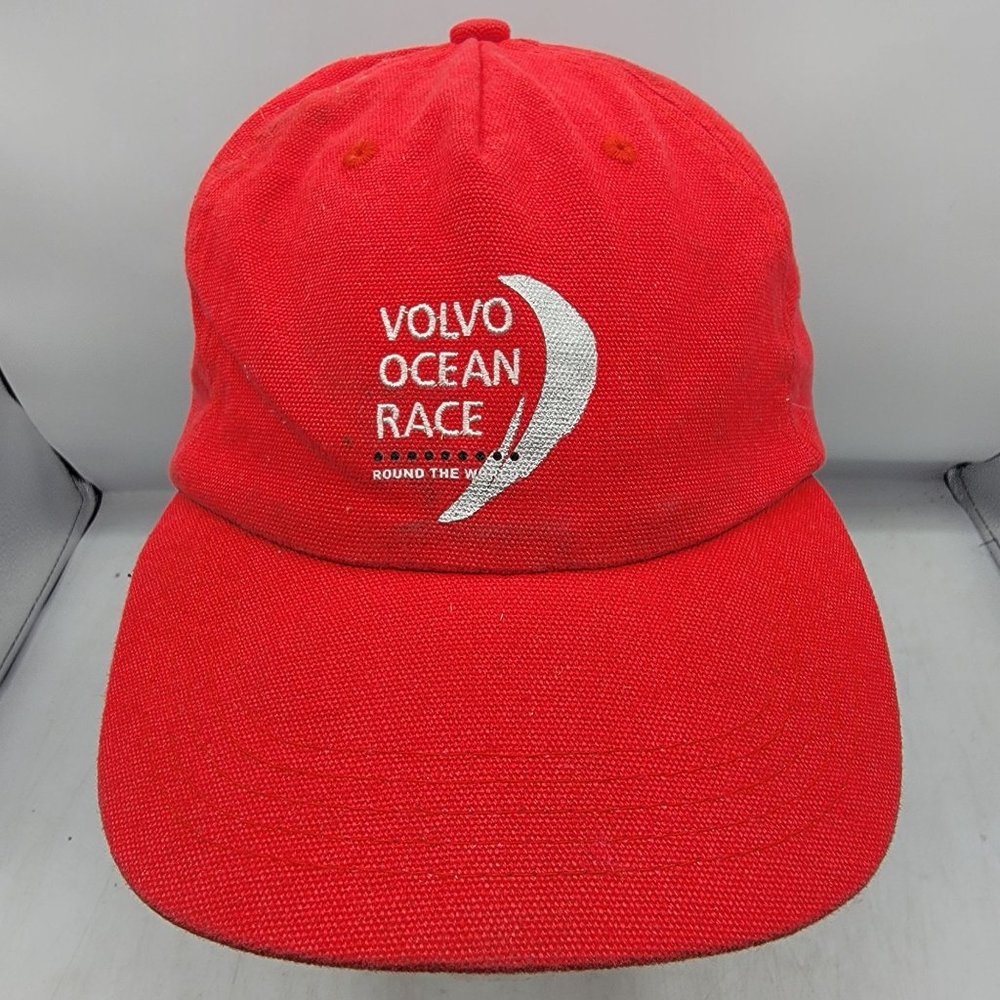 Musto Volvo Ocean Race Cap Hat Adjustable Red Outdoors Casual Lightweight